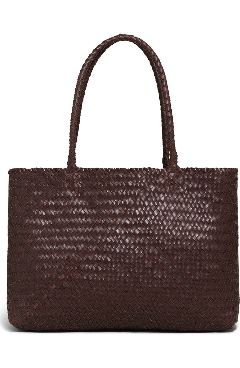 Handwoven Leather Tote