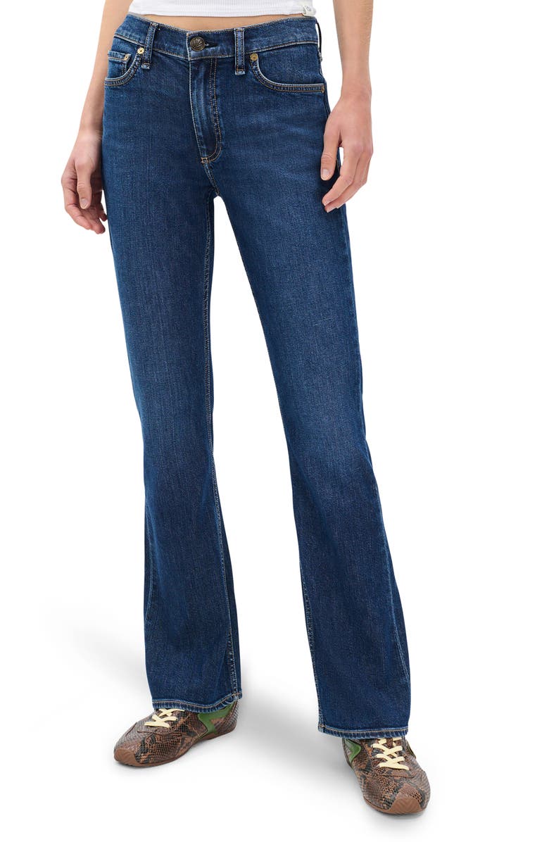 Peyton Mid Rise Bootcut Jeans