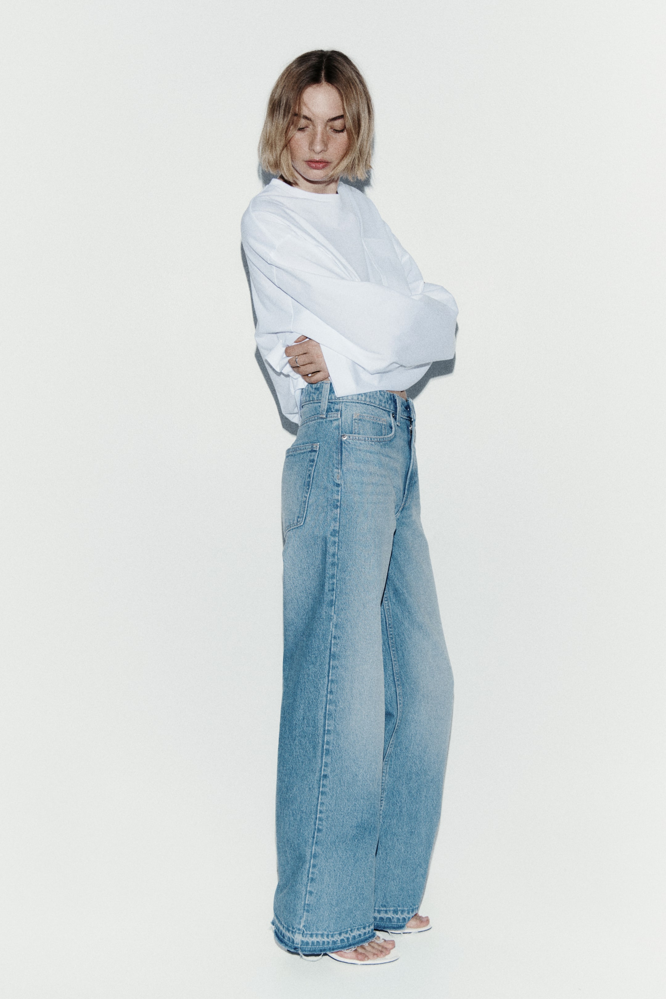 Wide High Waist Jeans