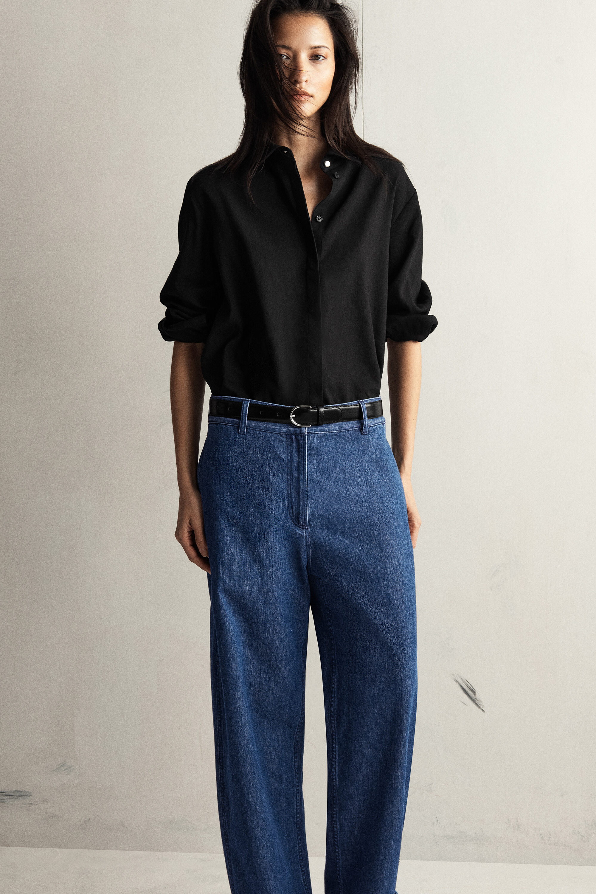 Longline Linen Shirt