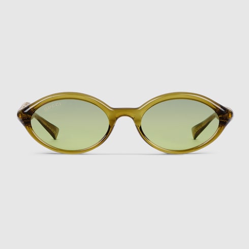 Oval Frame Sunglasses