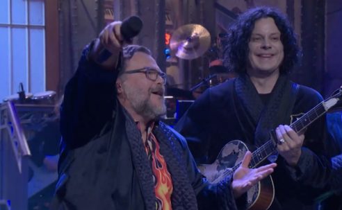 Jack Black and Jack White Kick Off SNL Crossover Episode with "Seven Nation Army" Performance