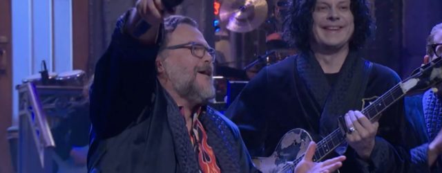 Jack Black and Jack White Kick Off SNL Crossover Episode with "Seven Nation Army" Performance