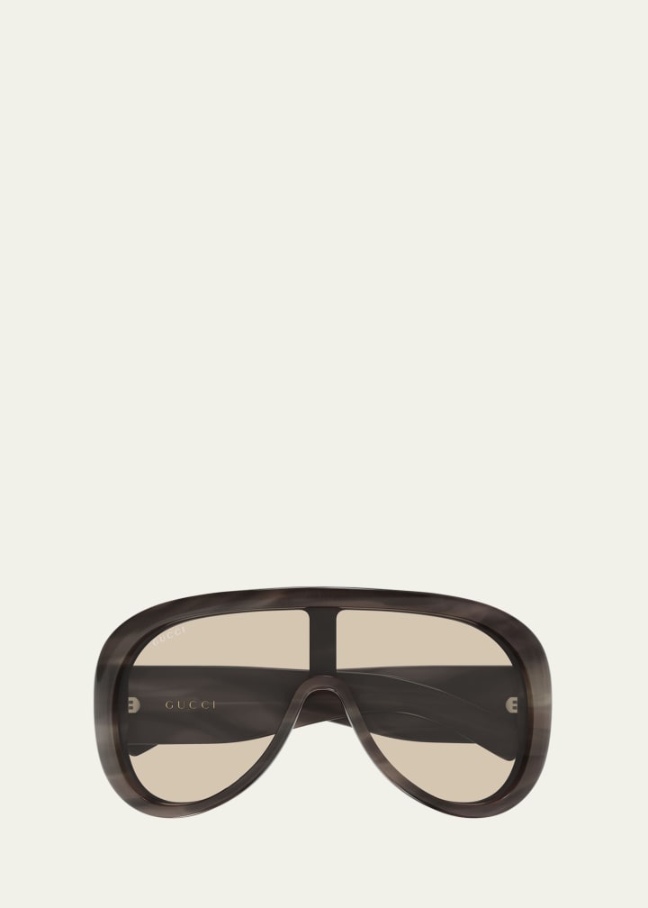 99mm Acetate Rectangular Sunglasses