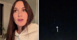Kacey Musgraves Shares Video of “Craziest UFO Orb Experience”
