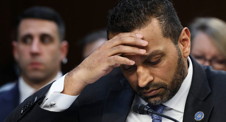 Kash Patel Vows To Sue Following Bombshell Allegations of Excessive Drinking