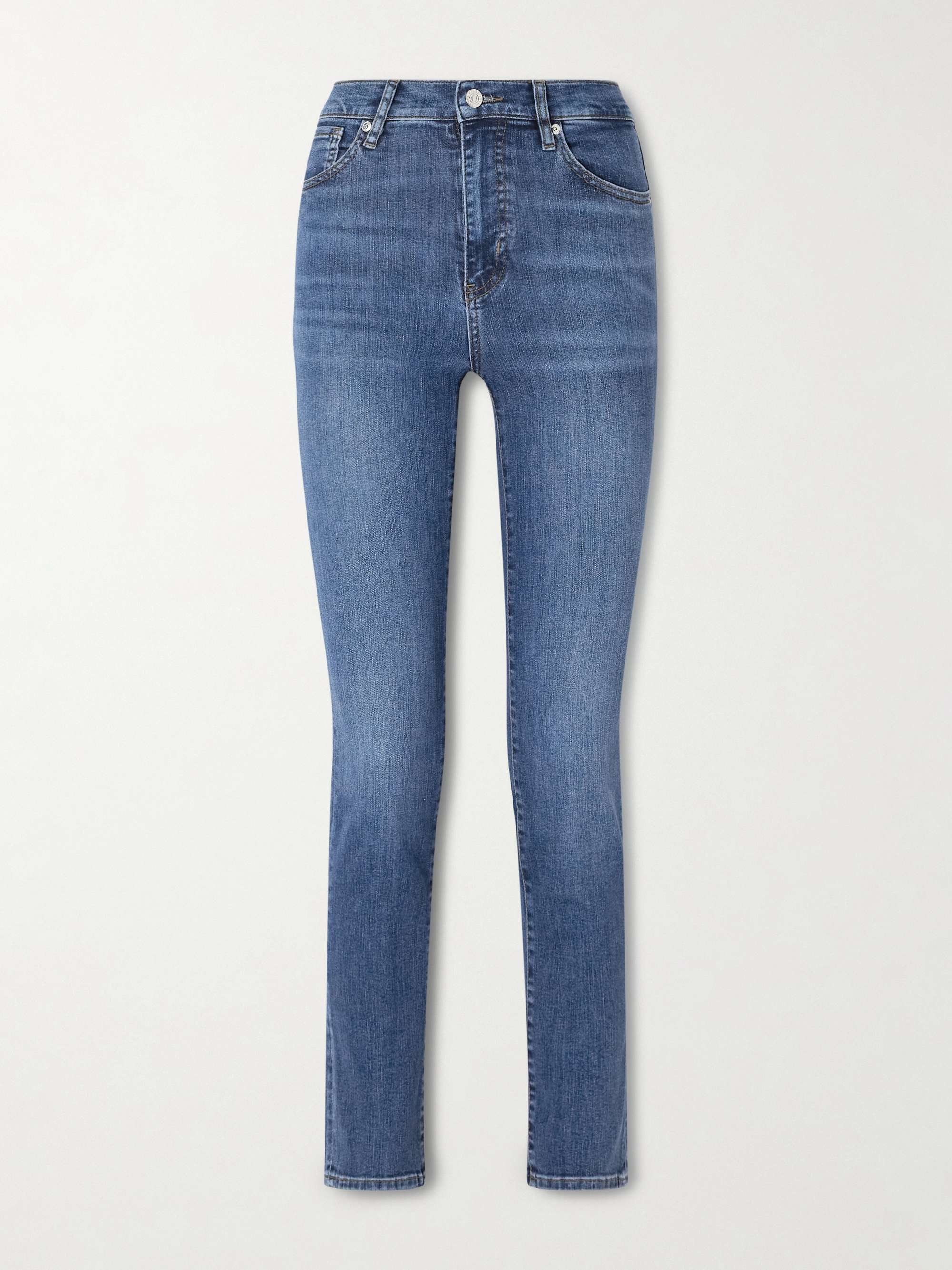 The Pencil High-Rise Slim-Leg Jeans