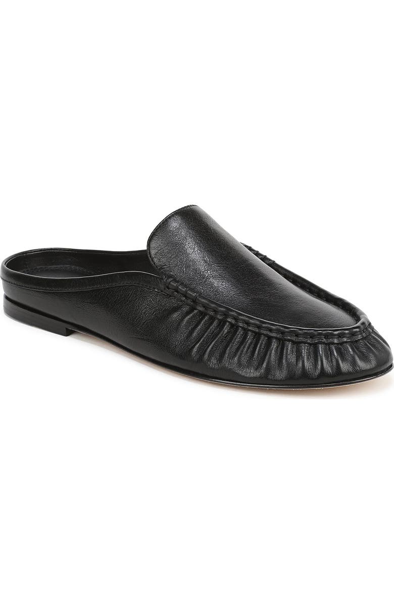 Tevin Ruched Apron Toe Mule