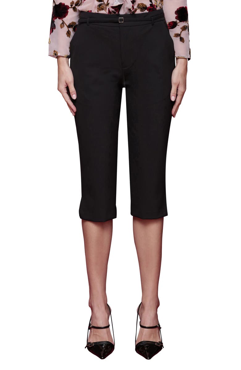 High Waist Capri Pants
