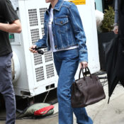 Lindsay Lohan Just Wore Millennial-Coded Denim Jacket and Made It Look So Cool