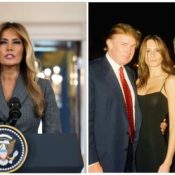 Melania Trump's Impromptu Epstein Denial Speech Leaves Social Media Suspicious