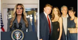 Melania Trump’s Impromptu Epstein Denial Speech Leaves Social Media Suspicious