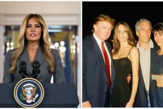 Melania Trump's Impromptu Epstein Denial Speech Leaves Social Media Suspicious