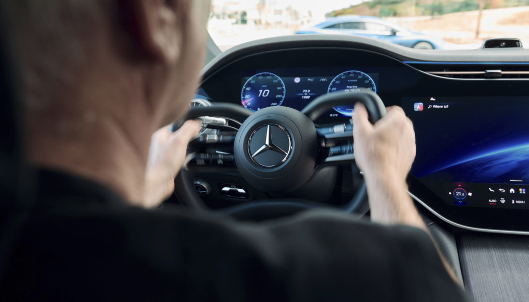 Mercedes adds steer-by-wire — and a dang steering yoke — to the EQS