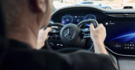 Mercedes adds steer-by-wire — and a dang steering yoke — to the EQS