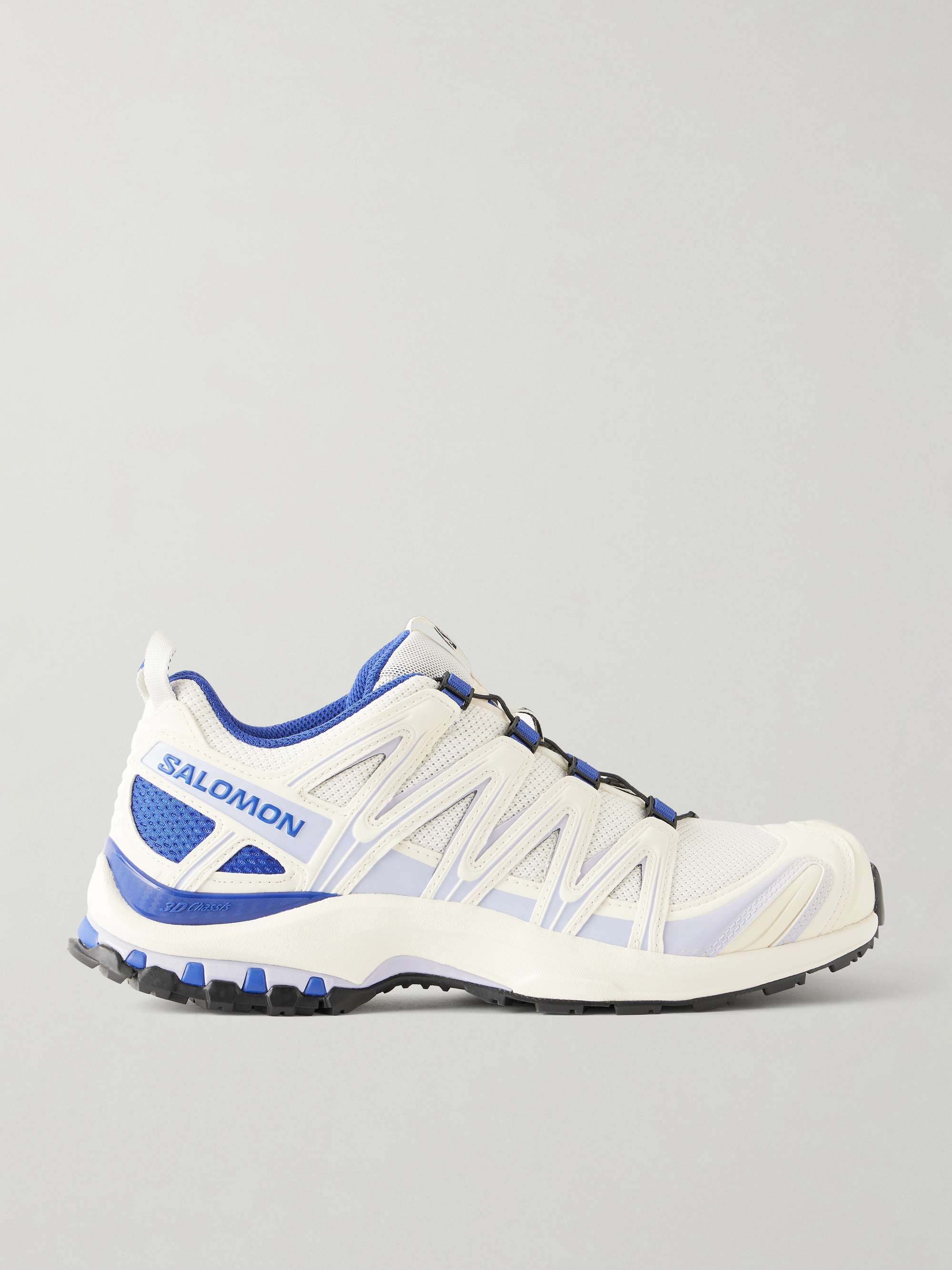 Xa Pro 3d Rubber-Trimmed Perforated Mesh Sneakers