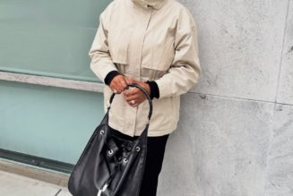 Not Barn, Not Suede—The Elegant Jacket Trend Fashion People Are Pairing With Leggings and Capris