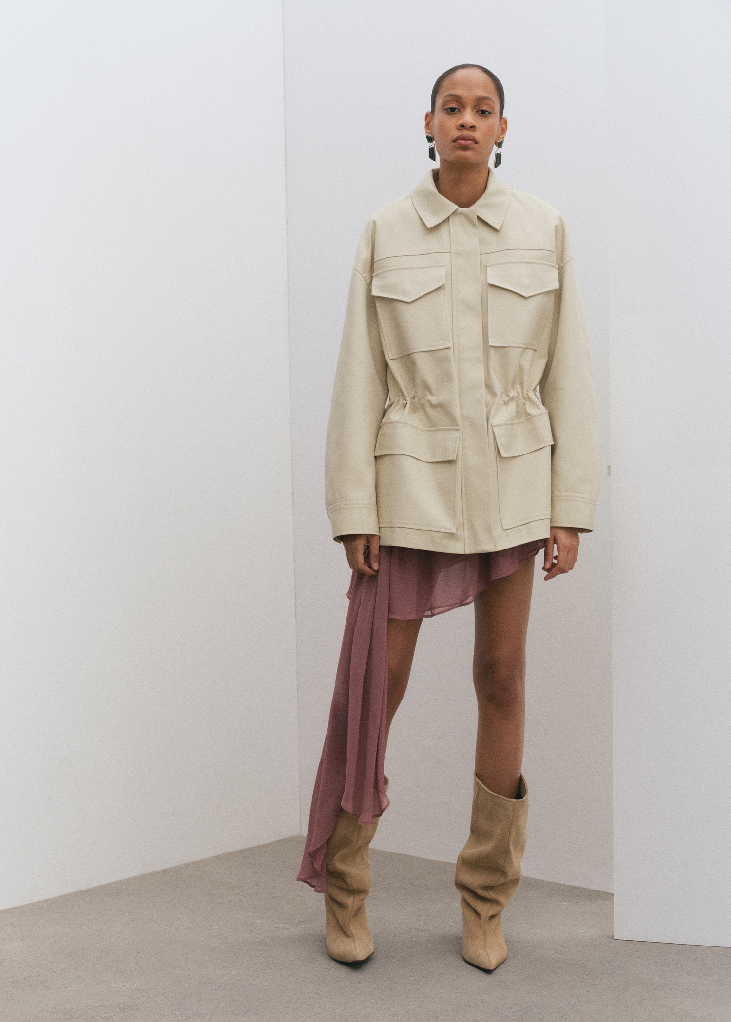 Oversized Parka With Pockets - Women | Mango United Kingdom