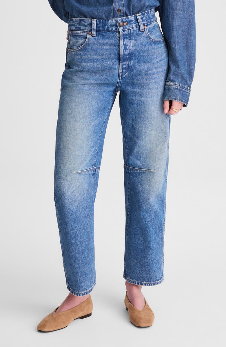 The Darted Barrel Leg Jeans