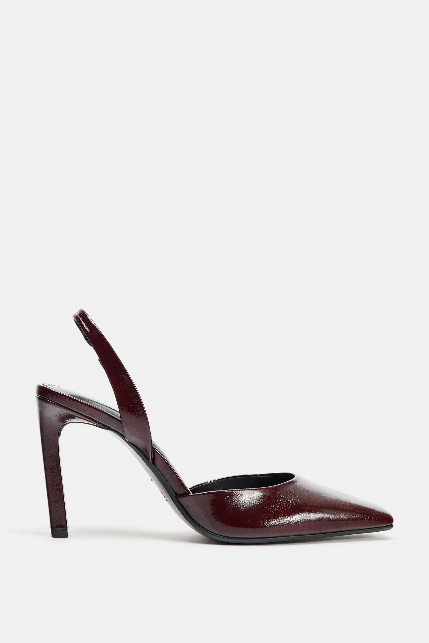 zara, Square-Toe Heels