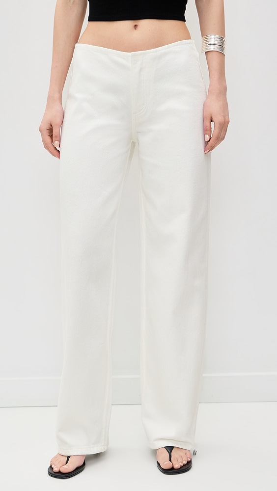 Still Here Sport Jeans in Milk