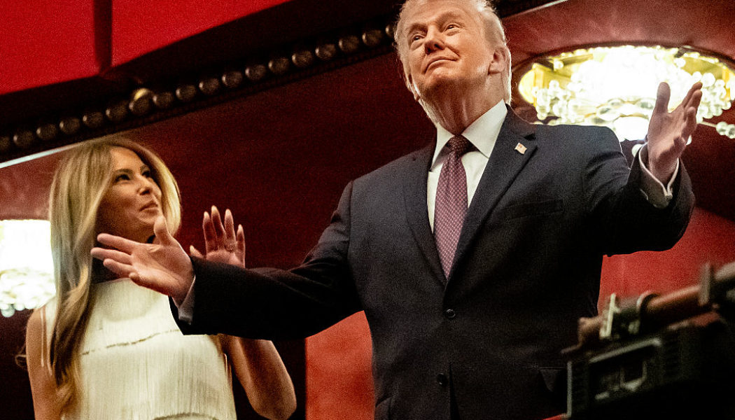 On Brand: Trump Showered With Boos At Kennedy Center