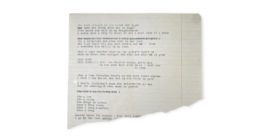Original Bob Dylan Typewritten Lyrics for “I’m Not There” Heads to Auction