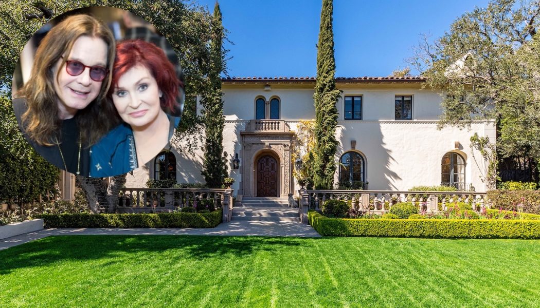 Ozzy and Sharon Osbourne's L.A. Home Hits Market for $17 Million