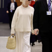 Pamela Anderson’s Airport Look Includes the French-Girl Shoe and Bag Combo I Actually Recommend Travelling With