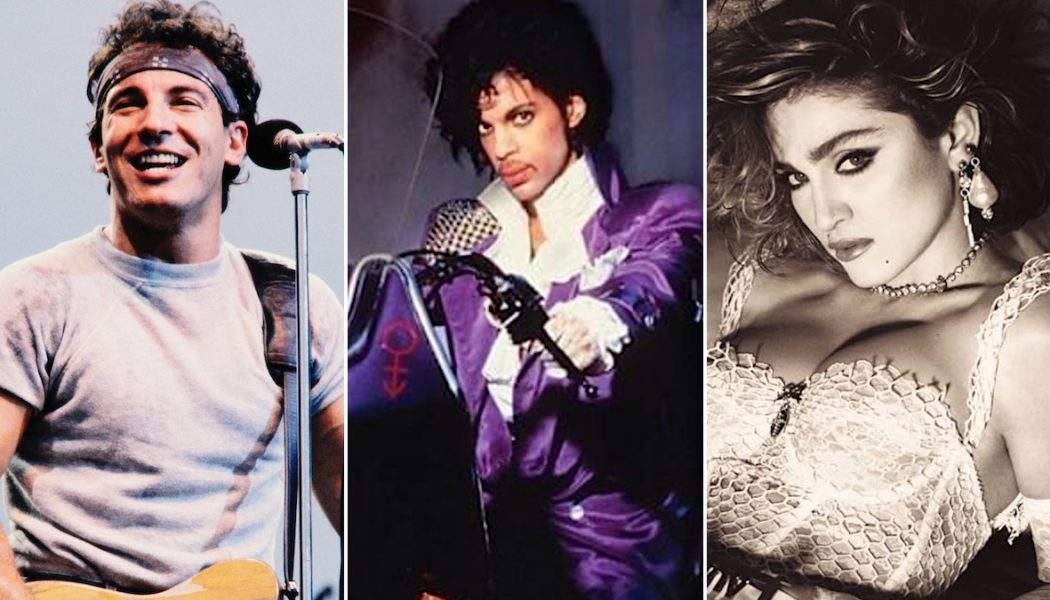 Prince Wouldn't Let Bruce Springsteen and Madonna Use His Dressing Room Bathroom
