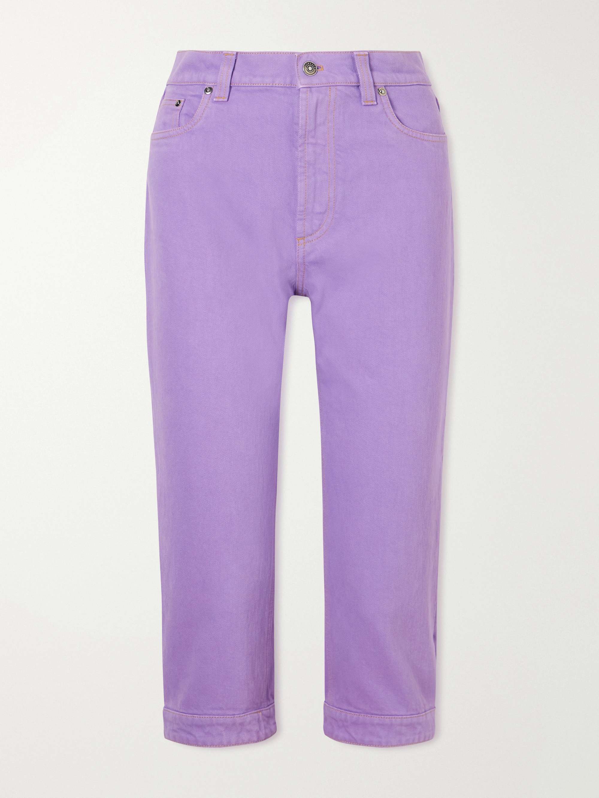 Capri Slim-Leg Pants