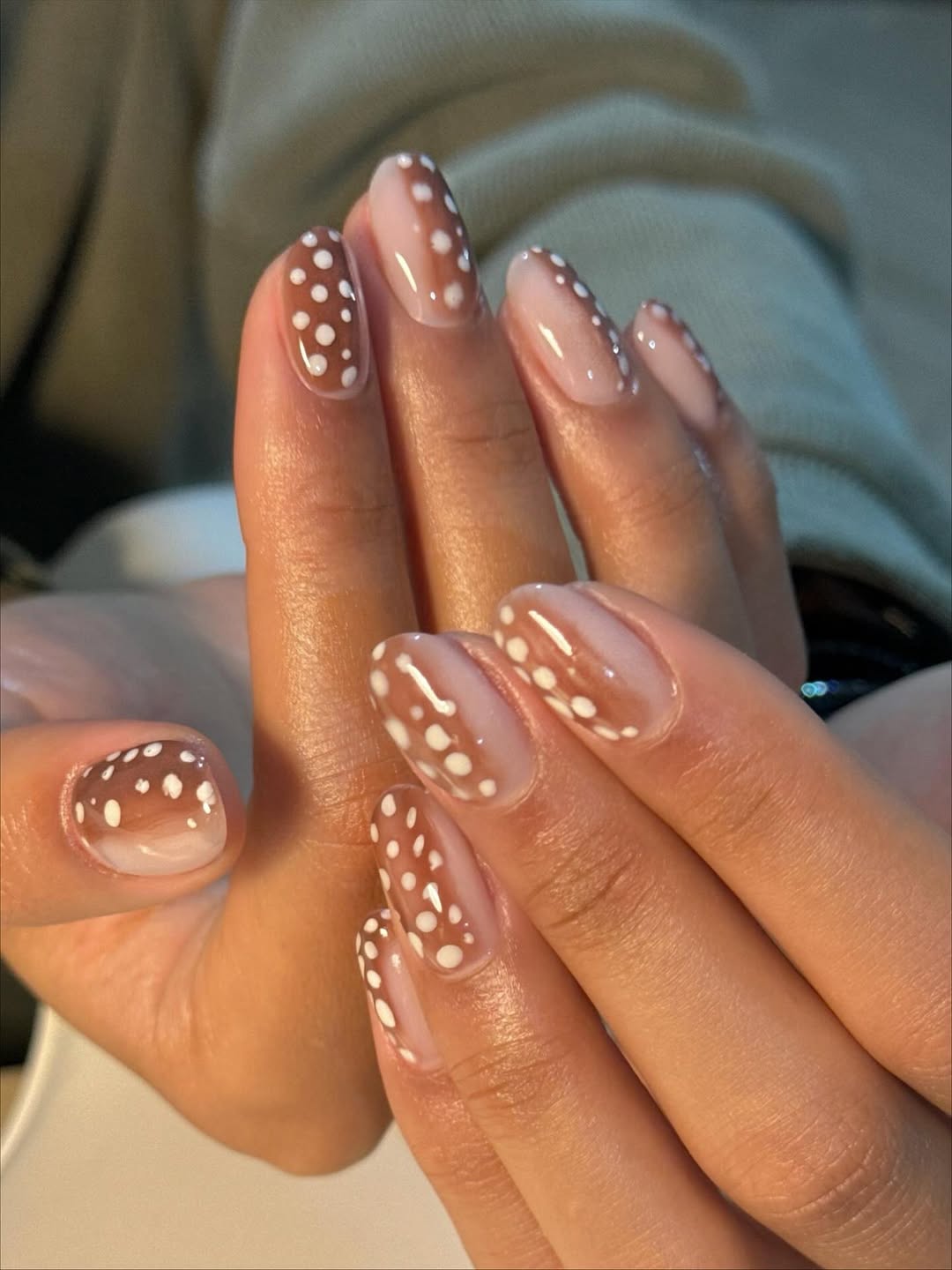 Deer print nails.