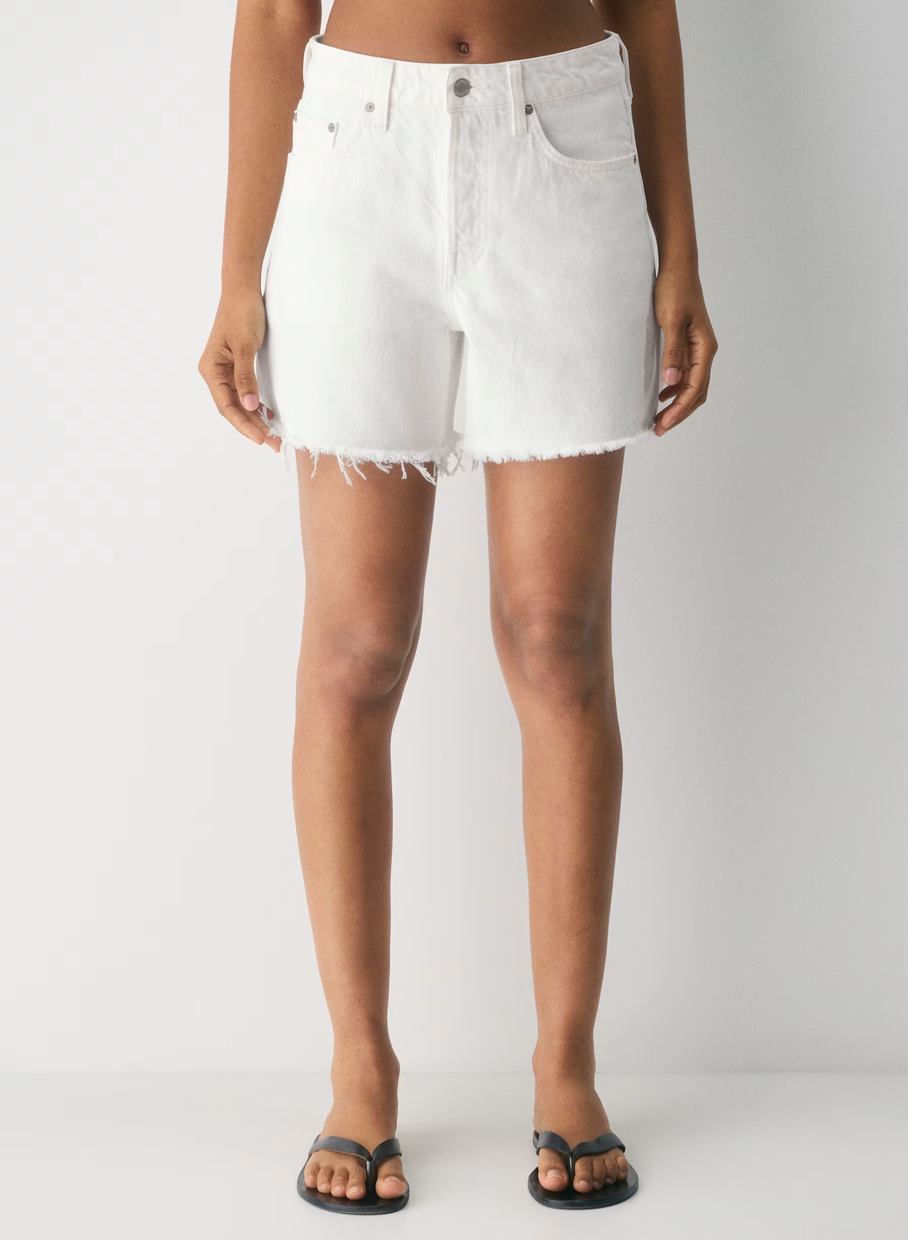 Aritzia, Denim Forum The Ex-Boyfriend Hi Mid-Thigh Denim Shorts