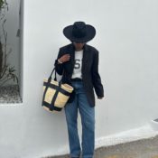 Stovepipe Jeans Are Style of the Season—5 Sandals To Wear With Them