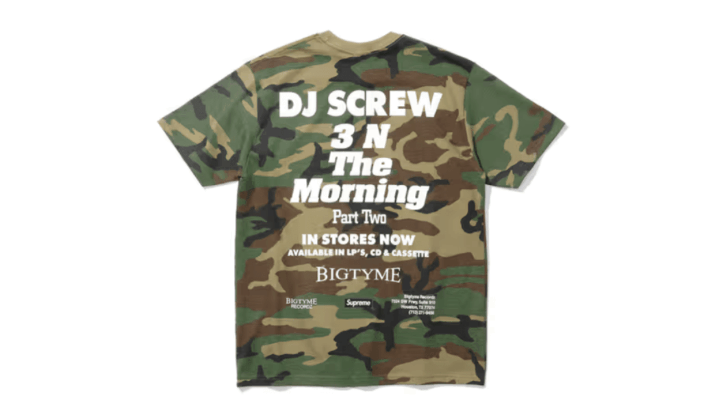 Supreme Pays Tribute To DJ Screw With Spring 2026 Collection