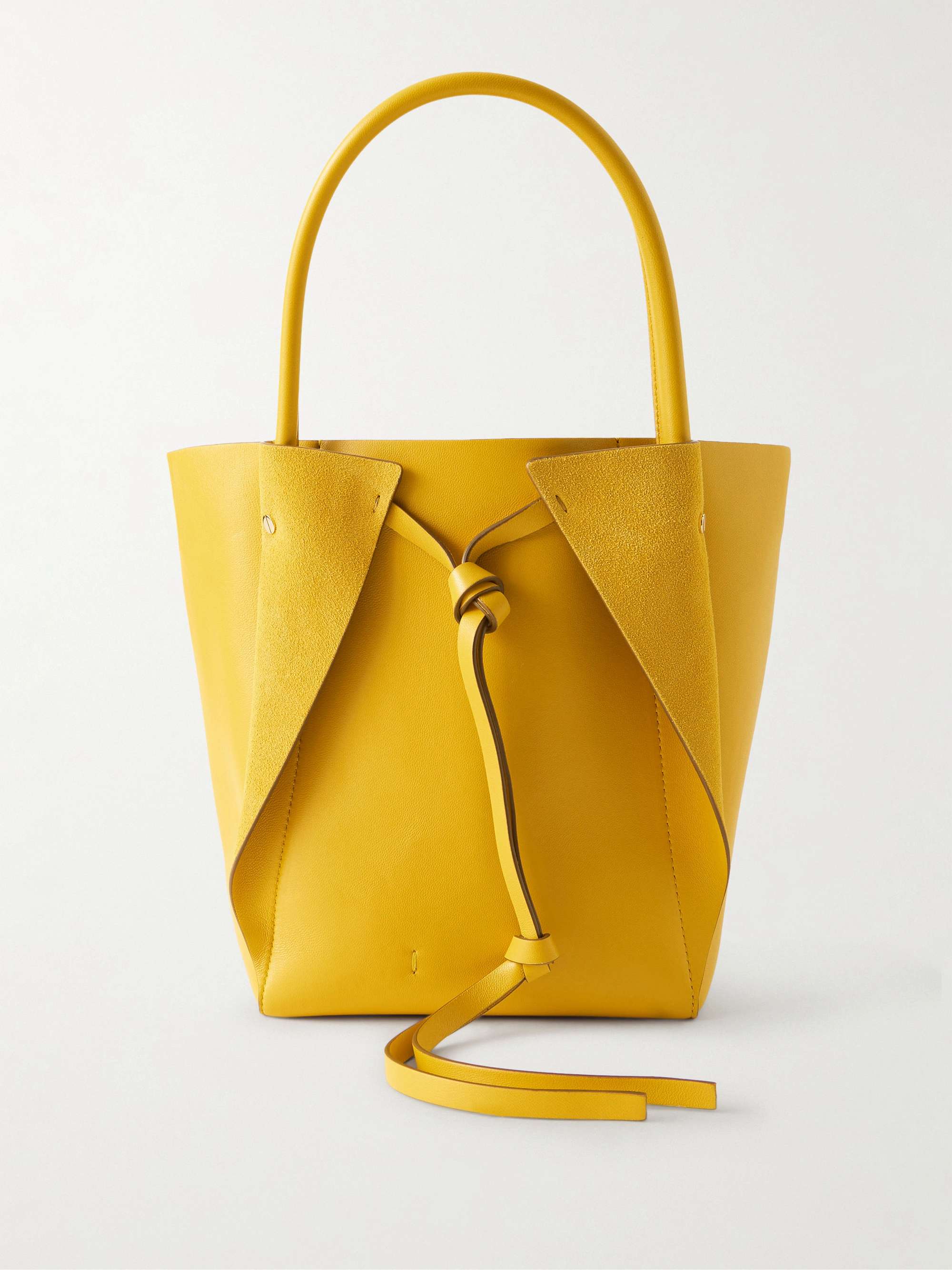 Marija Small Suede and Leather Tote