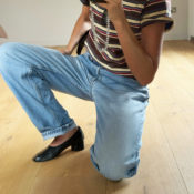 The '90s Shoe Trends All the Posh European Girls Are Wearing With Jeans