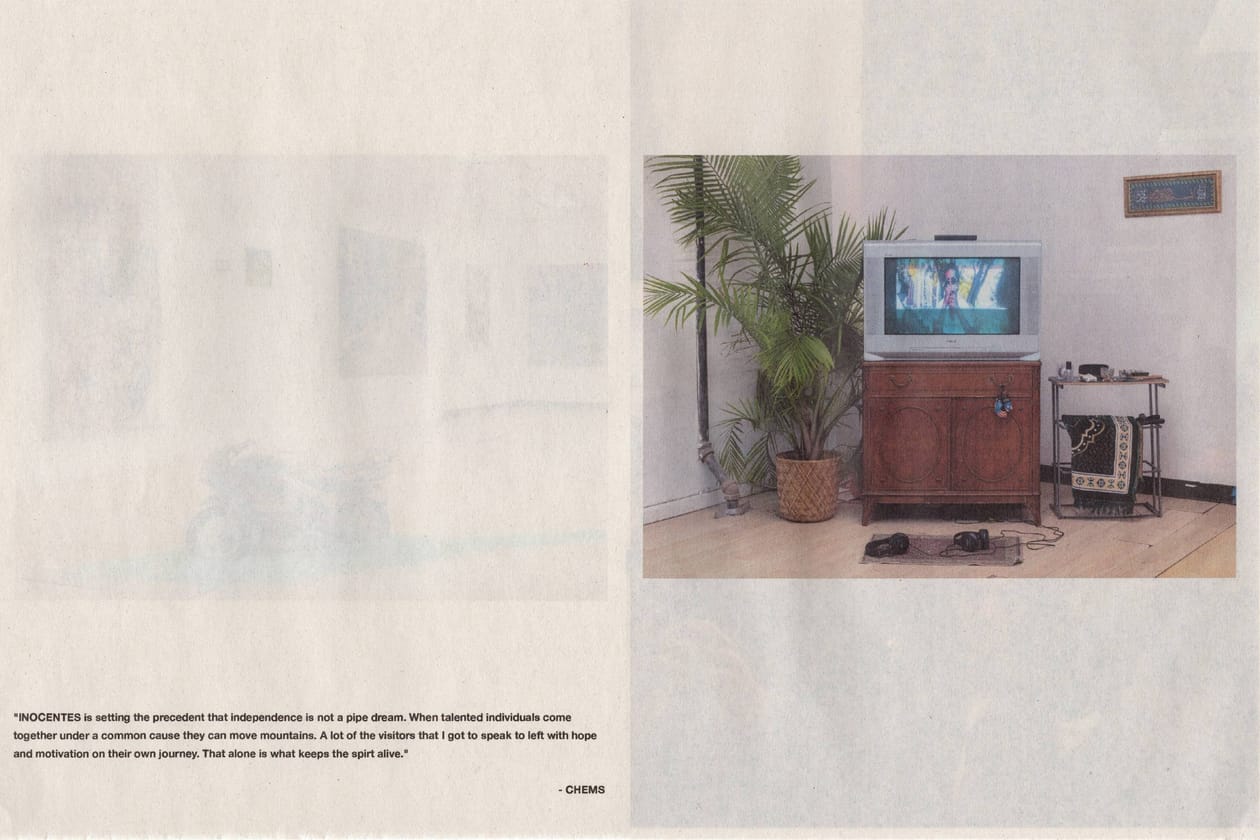 Red Expanse 'Inocentes' New York Exhibition Red Lebanese Alien Libros Art Artworks