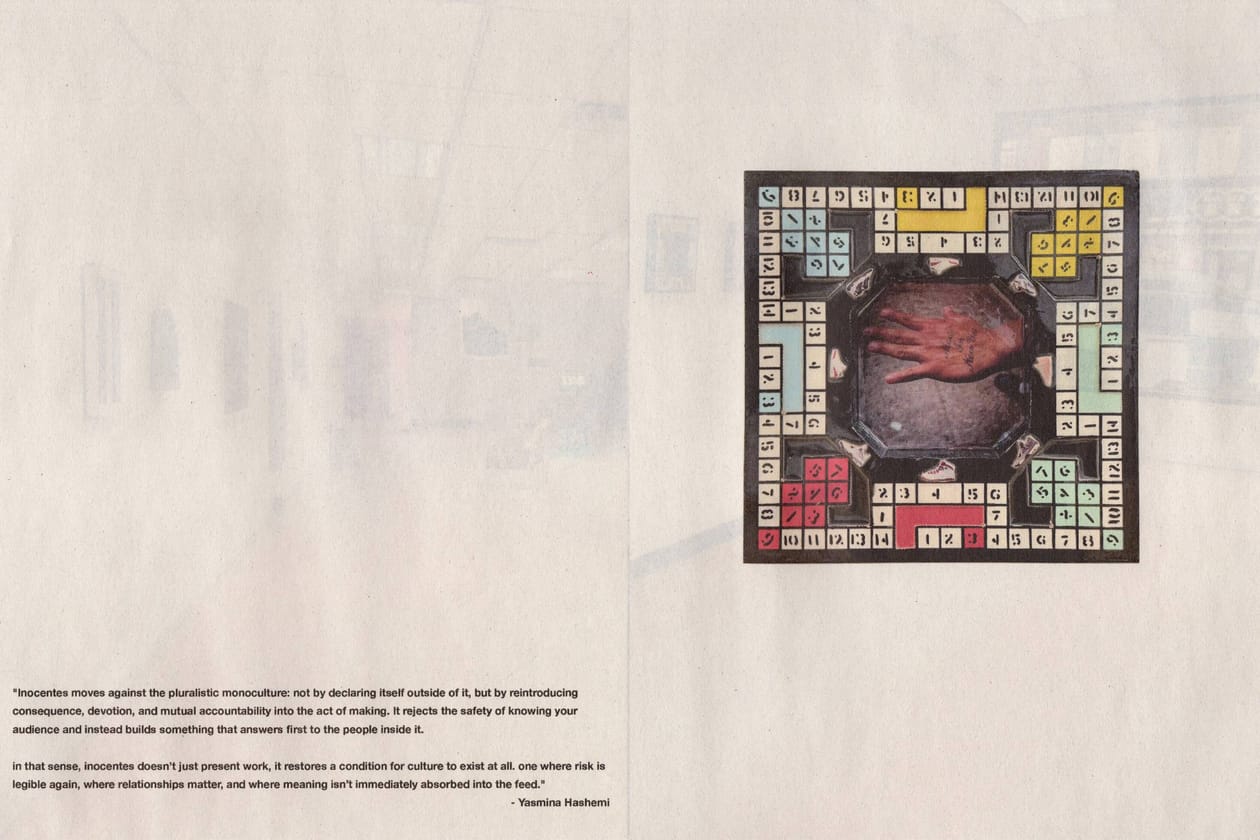 Red Expanse 'Inocentes' New York Exhibition Red Lebanese Alien Libros Art Artworks