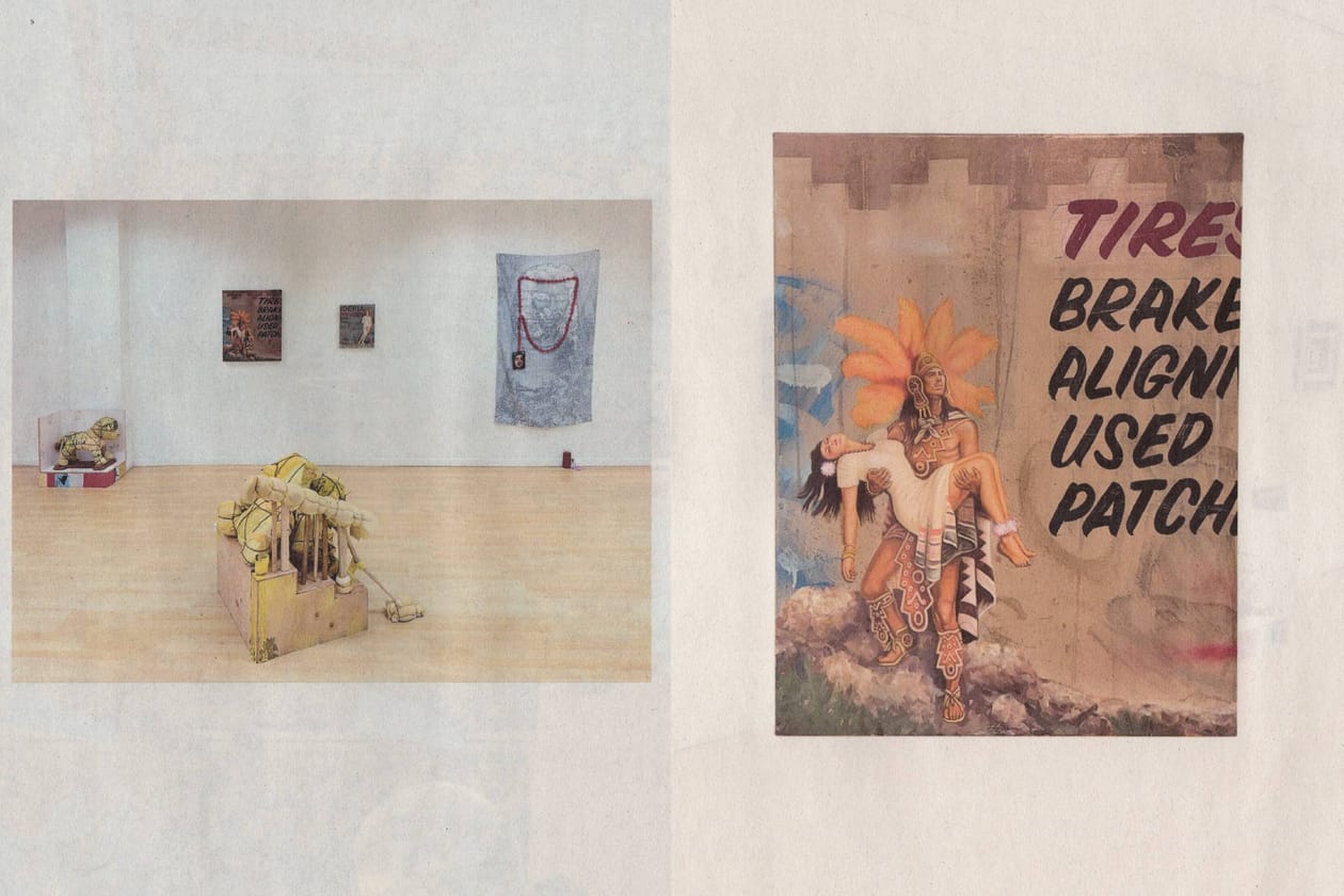 Red Expanse 'Inocentes' New York Exhibition Red Lebanese Alien Libros Art Artworks