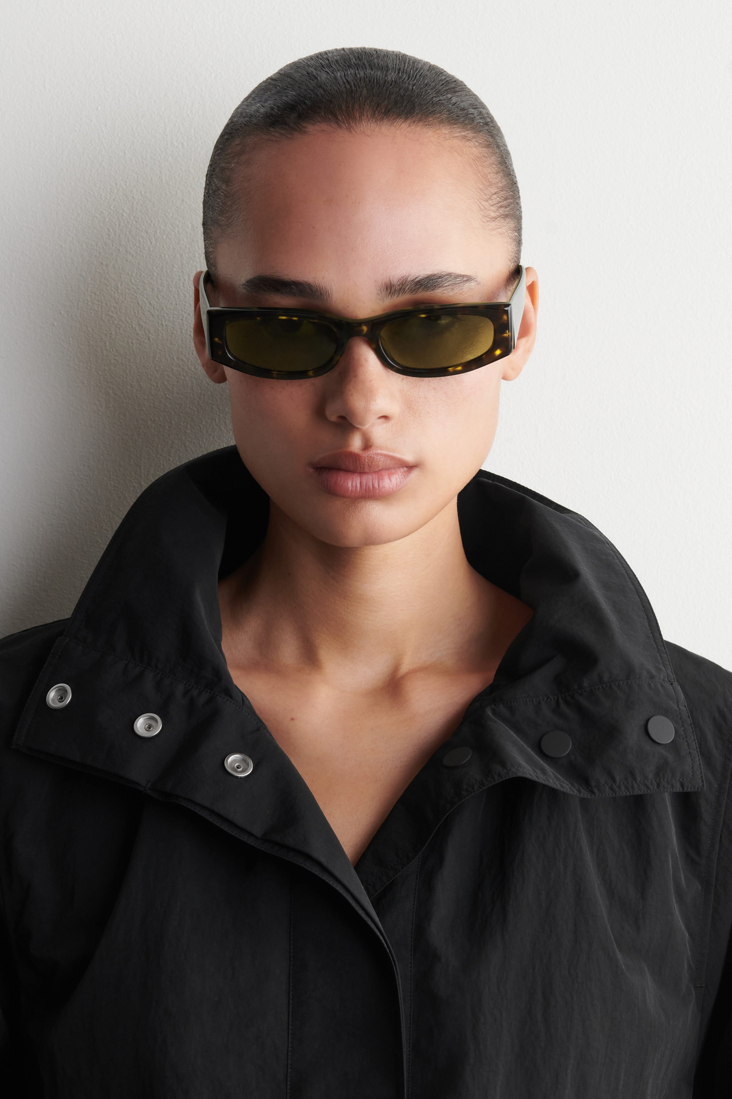 Slim Rectangular Sunglasses