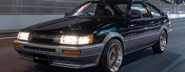 TOM'S Heritage Launches Its Toyota Corolla Levin AE86 Restoration Program