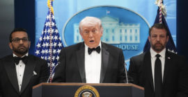 Trump turns the WHCD shooting into a pitch for the White House ballroom