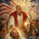 Trump’s posting even more AI-generated Trump-Jesus fan art