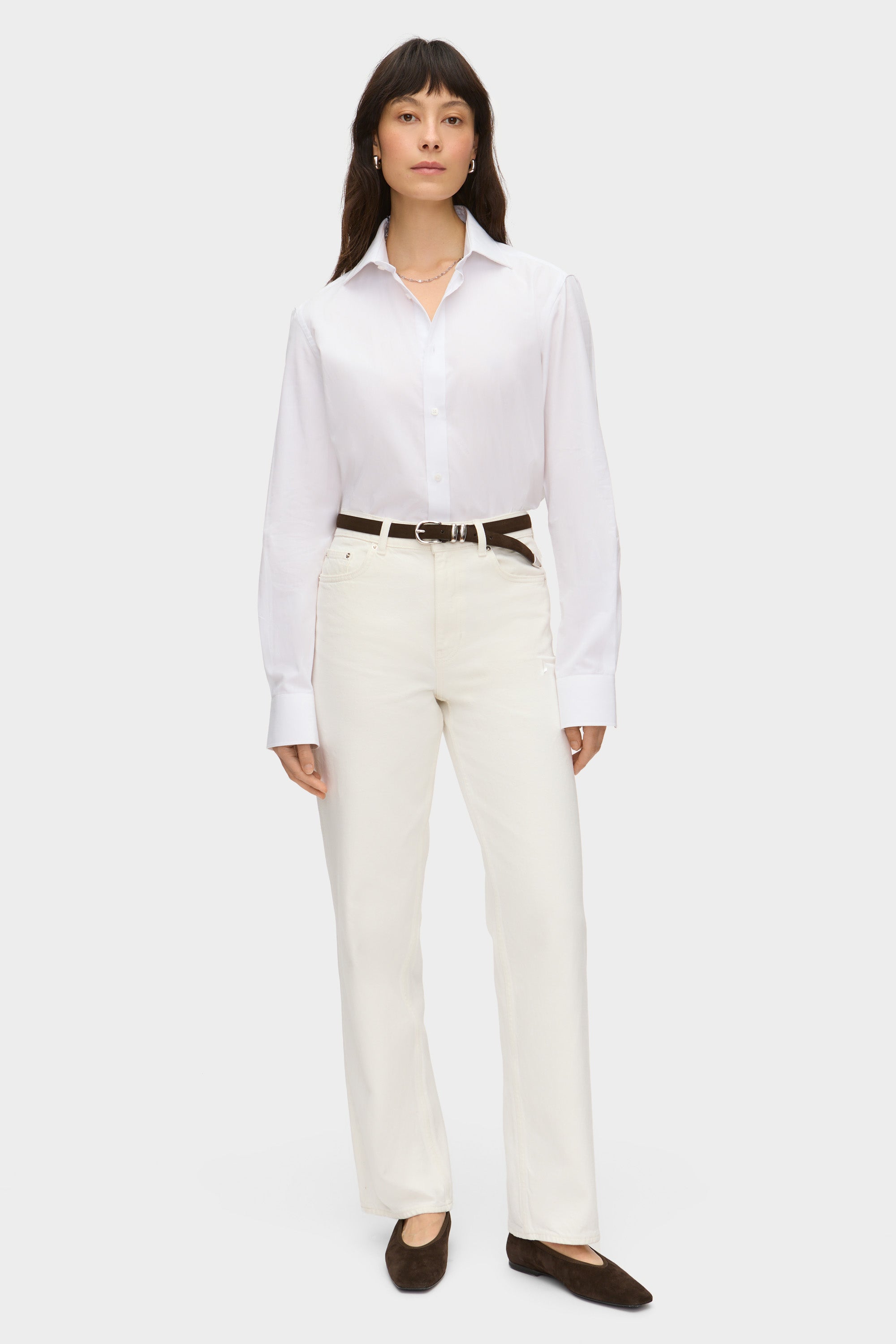 High Rise Straight Leg Jeans