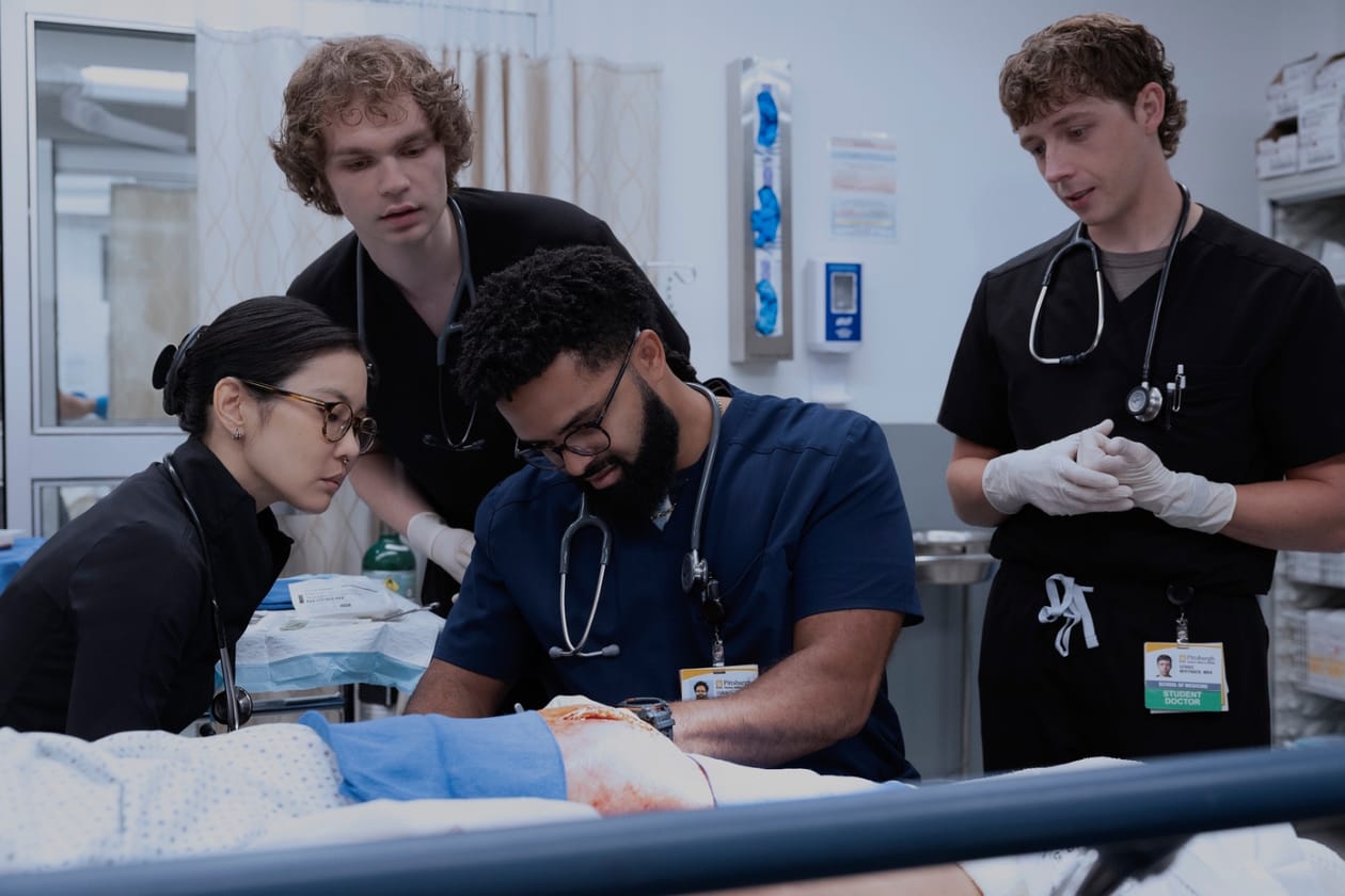 Lucas Iverson The Pitt Season 2 james ogilvie Interview