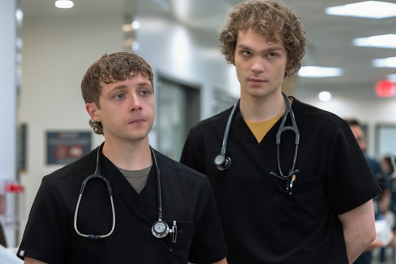 Lucas Iverson The Pitt Season 2 james ogilvie Interview