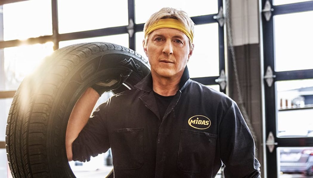William Zabka Trades the Dojo for the Garage for Midas’ 70th Anniversary Campaign