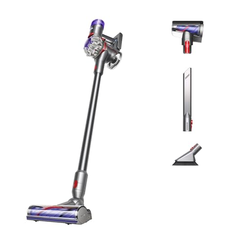 Dyson V8 Plus Cordless Vacuum, Cleans Hard Floors and Carpets, Detangles, Converts to Handheld, 115aw, 2 Power Modes, Up to 40 Minutes&amp;sup1;