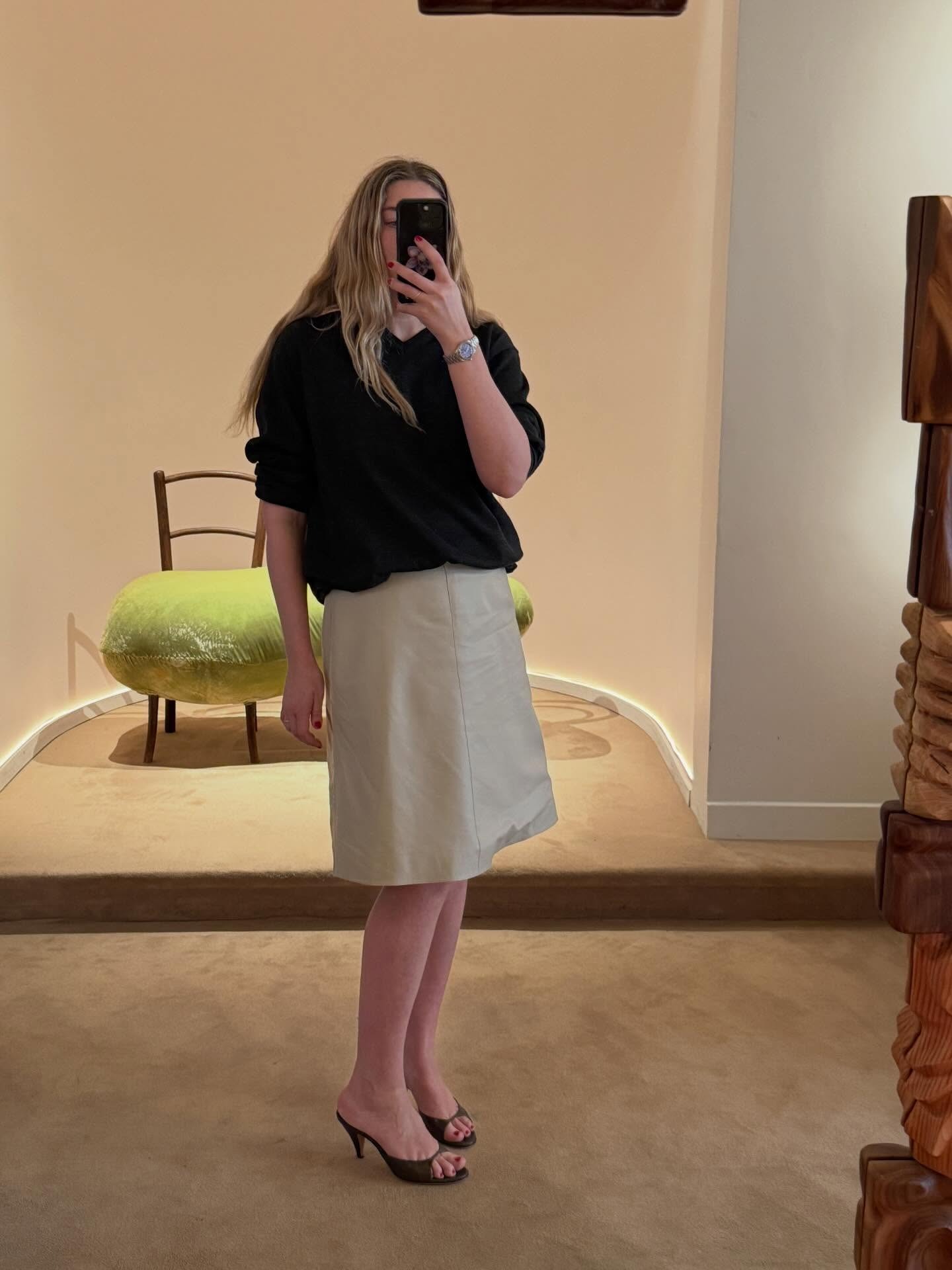 @sidselalling wearing scandi spring outfits 2026